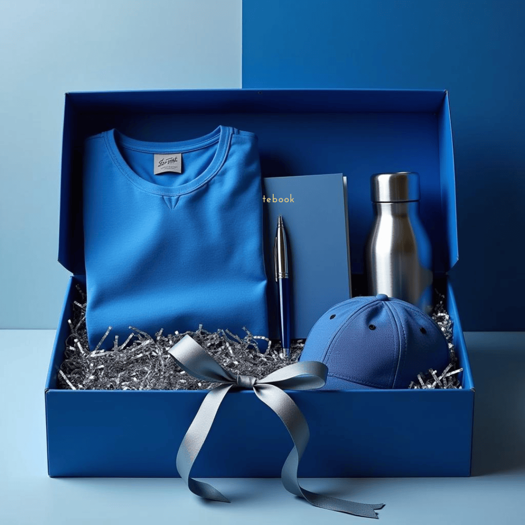 Memat Royal Blue Gift Box Set– Customfy