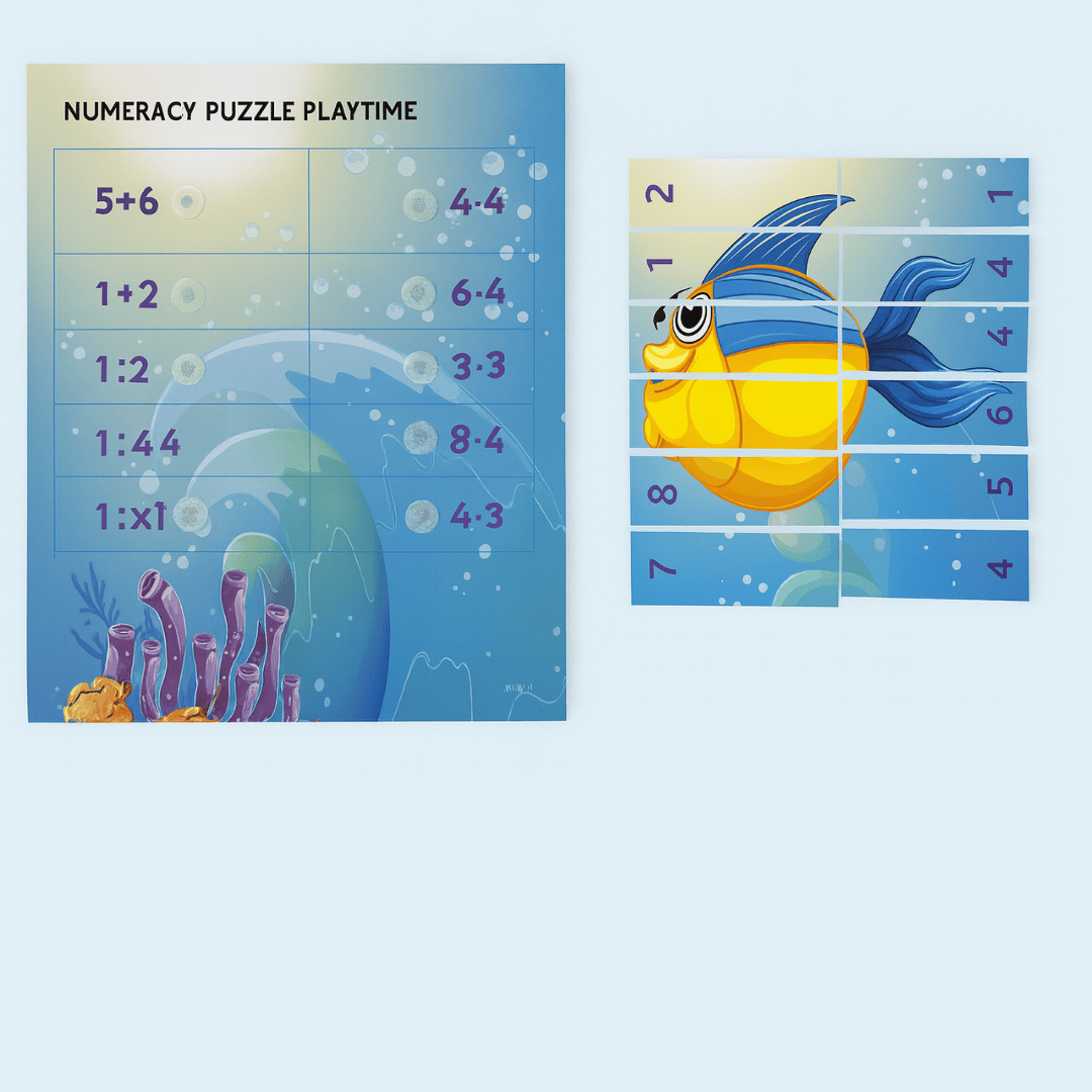 Numberacy Puzzle Playtime Kit– Customfy