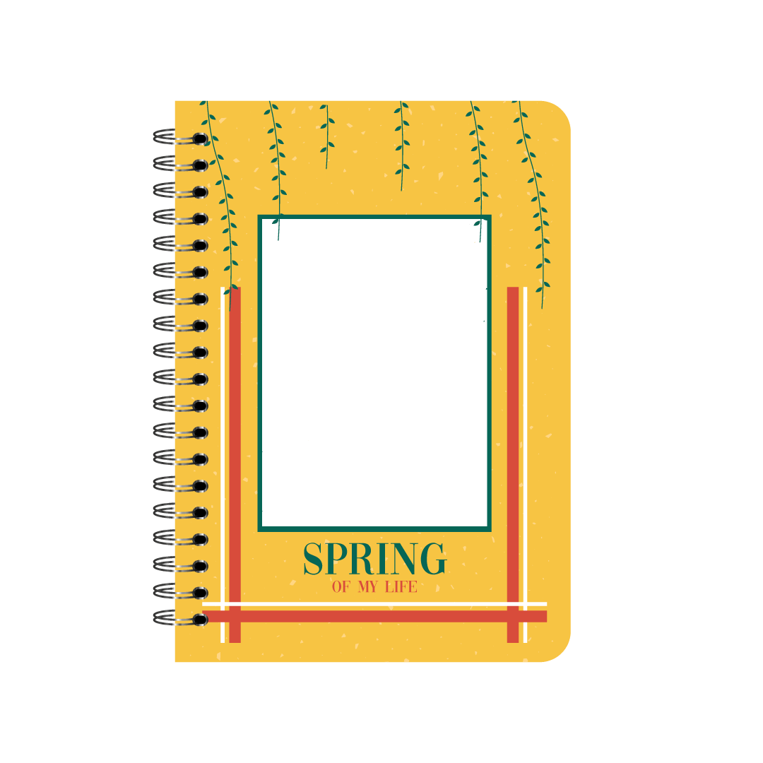 Spring of my Life Notebook– Customfy